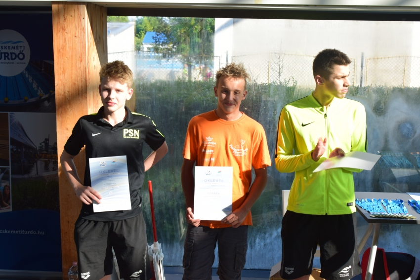 Országos Gyermek Bajnokság, Kecskemét, 2018.07.18-21. - Pintér Ádám, 200m gyors, 5.hely Országos Gyermek Bajnokság, Kecskemét, 2018.07.18-21. - Pintér Ádám, 200m gyors, 5.hely
