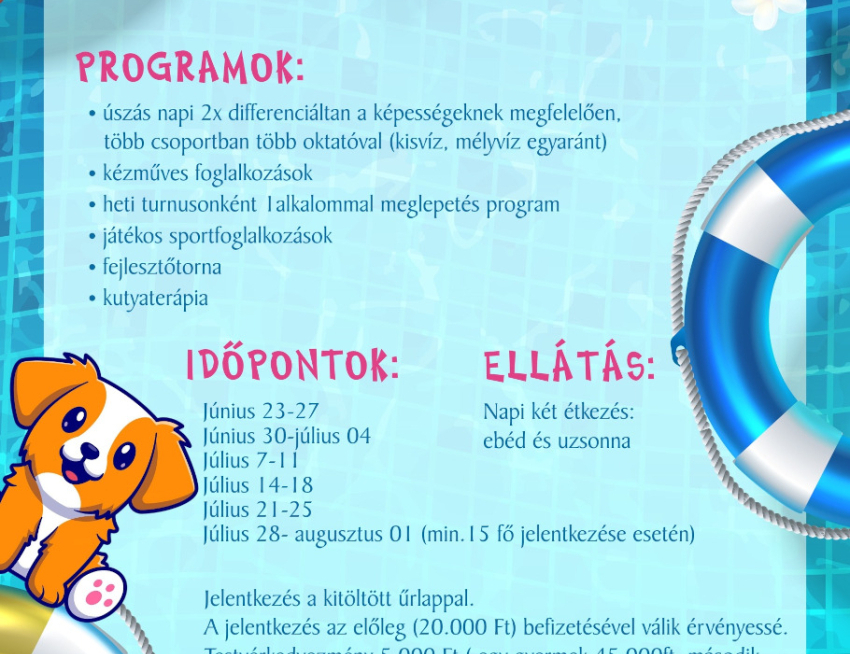 2025 Úszótábor VÚK