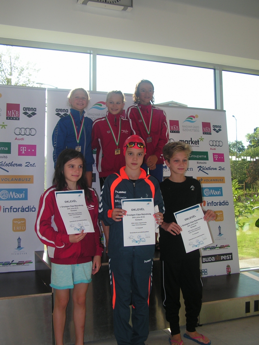 Országos Cápa Bajnokság - 200m vegyes, 2006 korosztály Országos Cápa Bajnokság - 200m vegyes, 2006 korosztály